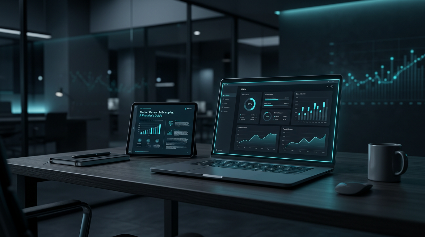 Market Research Examples PDF: A Founder's Guide